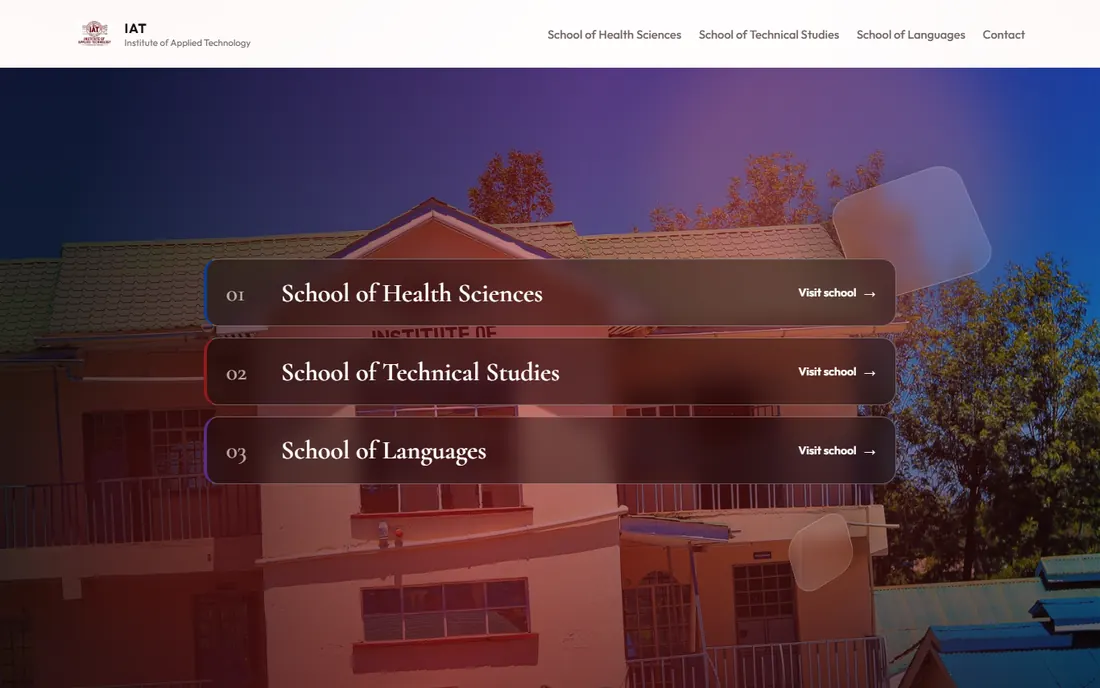 Institute of Applied Technology homepage