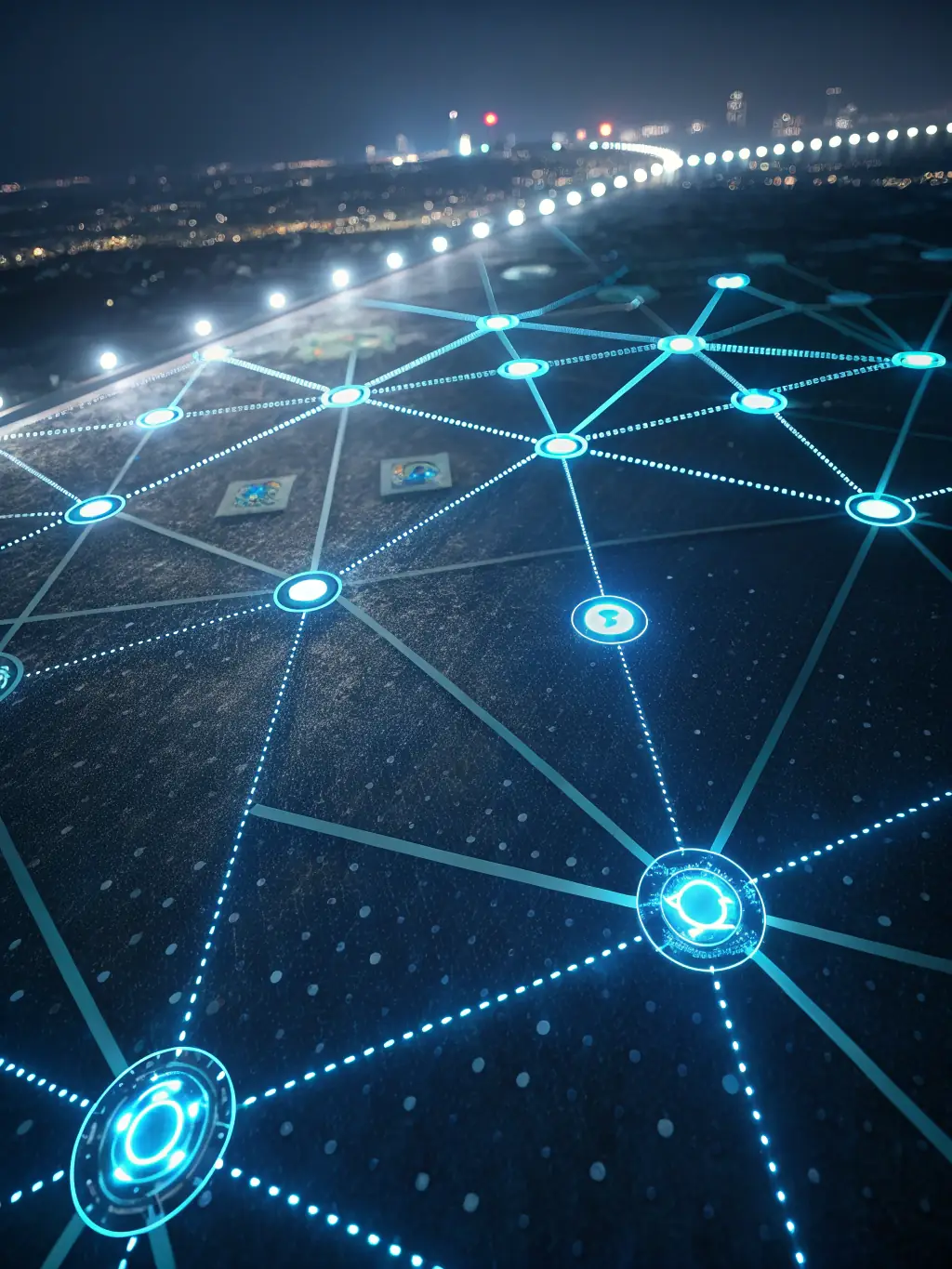An abstract image representing seamless integration and unlimited support, highlighting the key benefits of the Enterprise plan for large organizations.