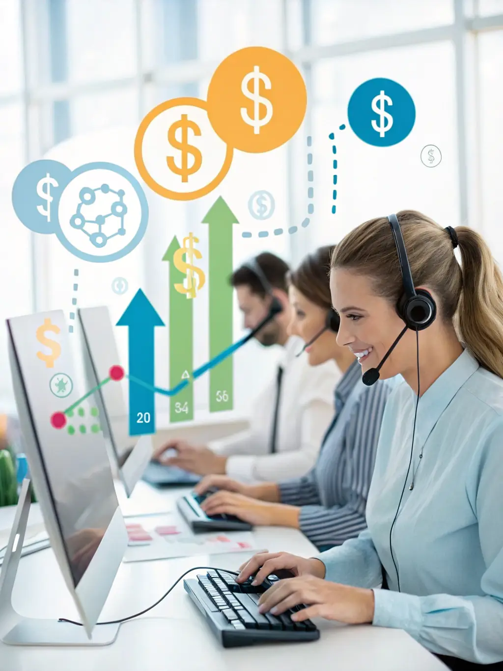 An image showcasing a large enterprise with complex support systems, emphasizing the tailored solutions and dedicated support of the Enterprise plan.